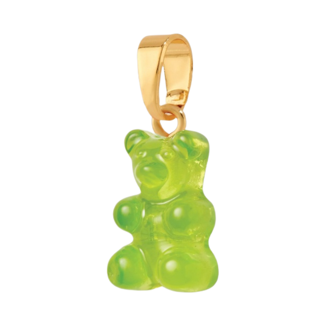 크리스탈 헤이즈 노스텔지아 베어 클래식 커넥터 골드 라임(Crystal Haze Nostalgia Bear with Classic Connector Gold Lime)