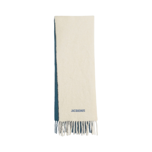 236AC574-5087-045 Jacquemus L'echarpe Moisson Gradient Scarf Multi Navy