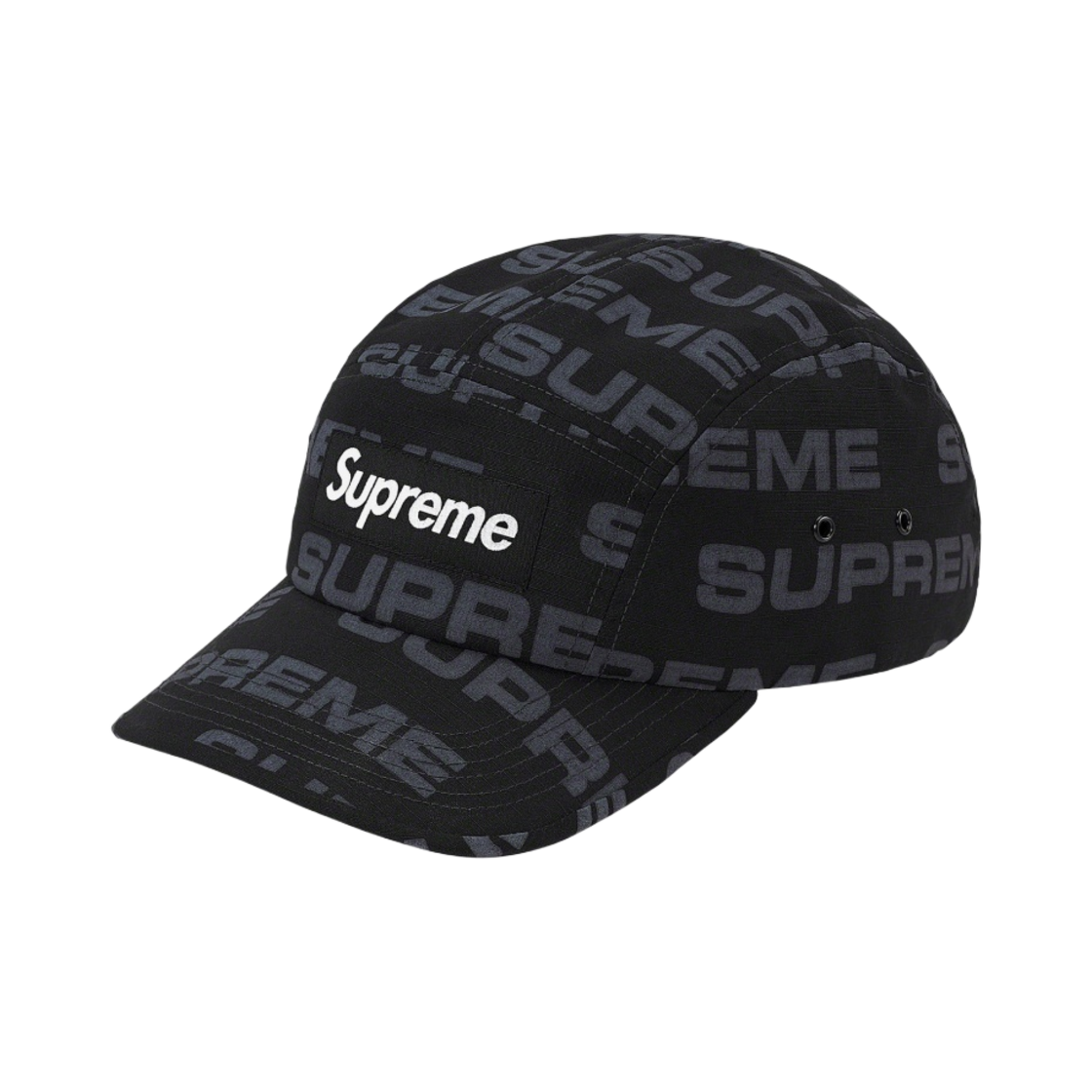 슈프림 리액티브 프린트 캠프캡 블랙 - 20FW(Supreme Reactive Print Camp Cap Black - 20FW) - 2