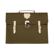 Human Made Canvas School Bag Olive Drab