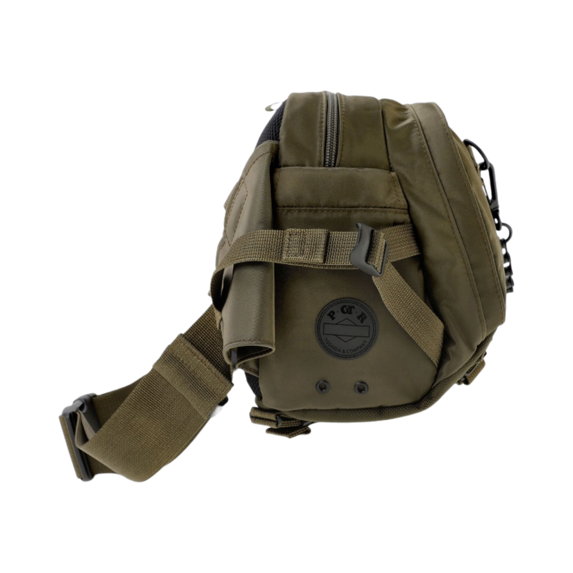 포터 피오티알 라이드 웨이스트백 올리브 그린(Porter POTR Ride Waist Bag Olive Green) - 3