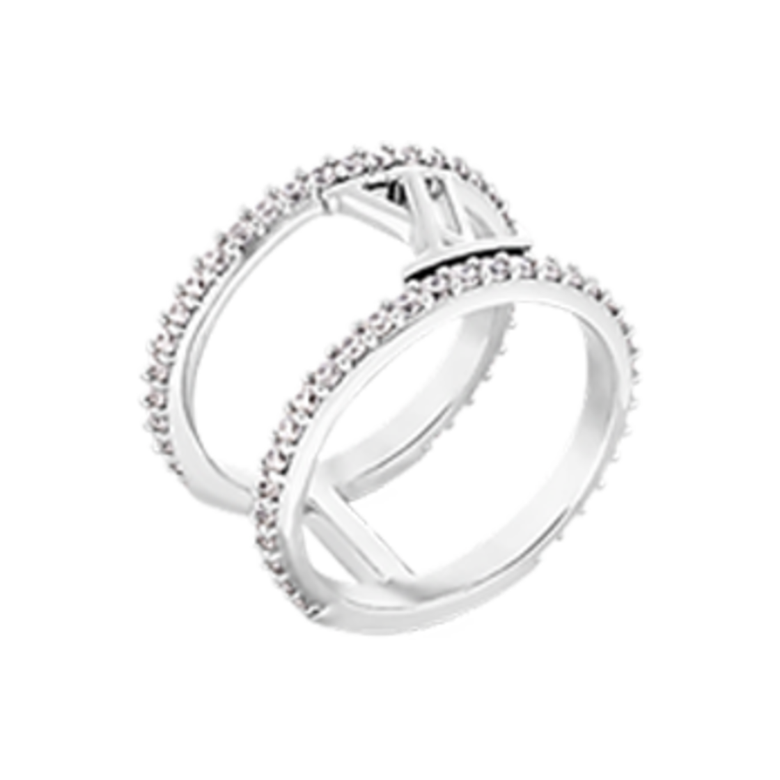 (W) 루이비통 LV 아이코닉 링 S00 실버((W) Louis Vuitton LV Iconic Ring S00 Silver) - 2