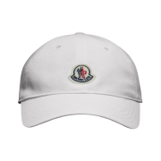 Moncler Logo Baseball Cap Optical White - 22SS