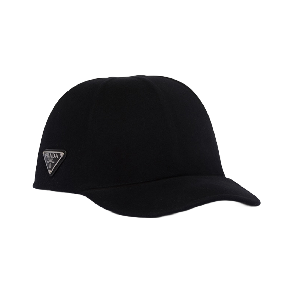 2HC249-2DUF-F0008 Prada Felt Baseball Cap Navy