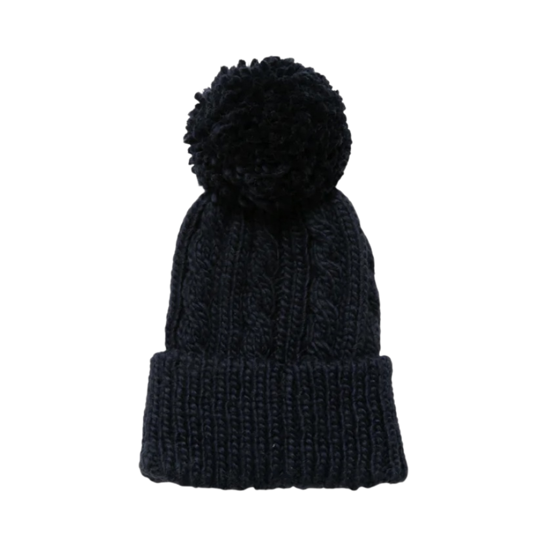휴먼 메이드 케이블 팝 비니 네이비(Human Made Cable Pop Beanie Navy) - 2