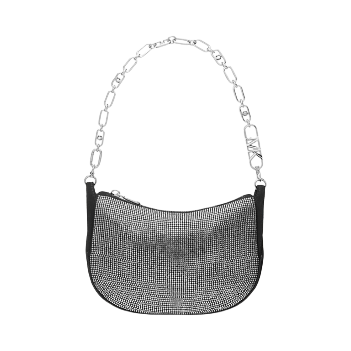 마이클 코어스 켄달 스몰 엠벨리시드 스웨이드 숄더백 블랙(Michael Kors Kendall Small Embellished Suede Shoulder Bag Black) - 2