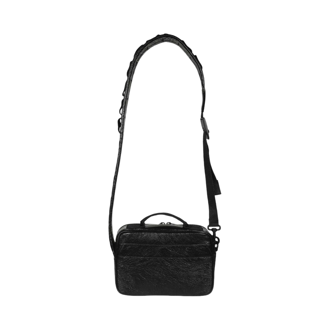 발렌시아가 아미 파우치 크로스바디 메신저 백 블랙(Balenciaga Army Pouch Crossbody Messenger Bag Black) - 2