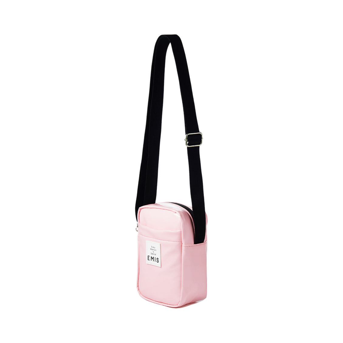이미스 에나멜 스퀘어 백 라이트 핑크(Emis Enamel Square Bag Light Pink) - 2