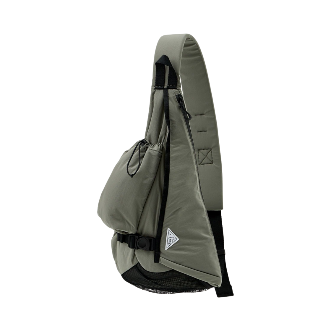 파운드 포켓 새들 크로스 백 애쉬 그레이