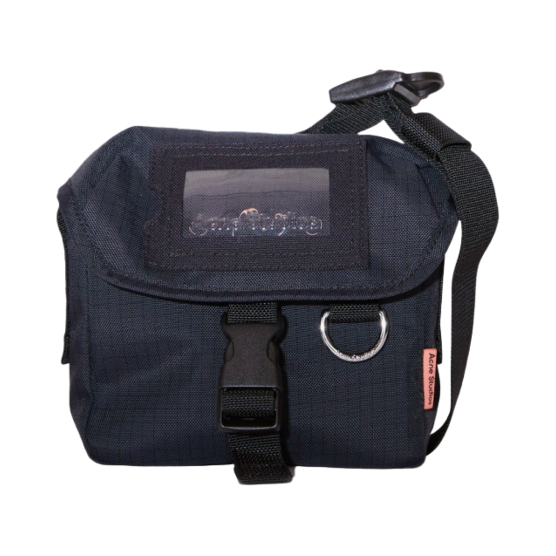 아크네 스튜디오 스몰 메신저백 블랙(Acne Studios Small Messenger Bag Black)