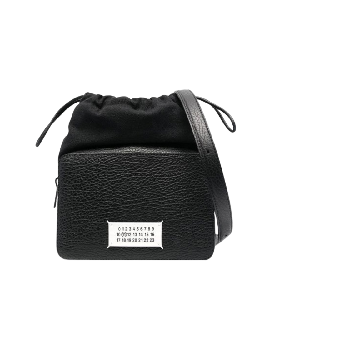 SB1WG0018P4348T8013 Maison Margiela Logo Crossbody Bag Black