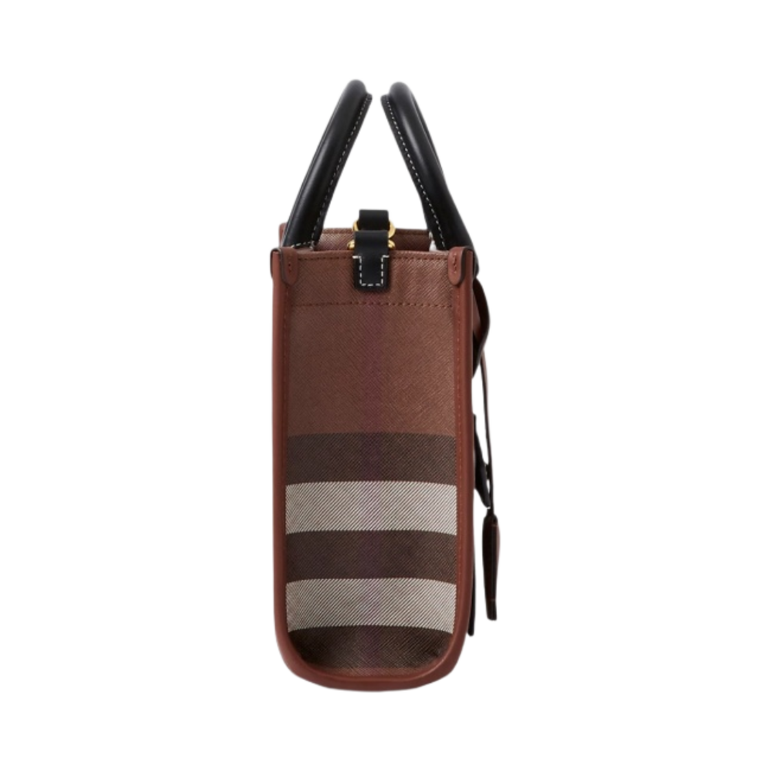 버버리 미니 프레야 토트백 다크 버치 브라운(Burberry Mini Freya Tote Dark Birch Brown) - 2