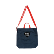 Human Made Shoulder Tote Bag Navy