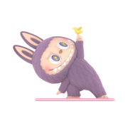 Pop Mart Labubu Lazy Yoga Series Little Bird (Opened Case)