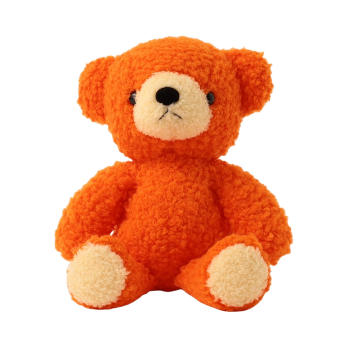 빔즈 x 도신 비스포크 플러피 스터프드 베어 M 오렌지(Beams x Dousin Bespoke Fluffy Stuffed Bear M Orange)