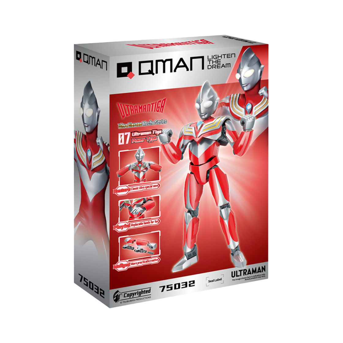 큐만 울트라맨 타이가 파워 타입(QMAN Ultraman Tiga Power Type)