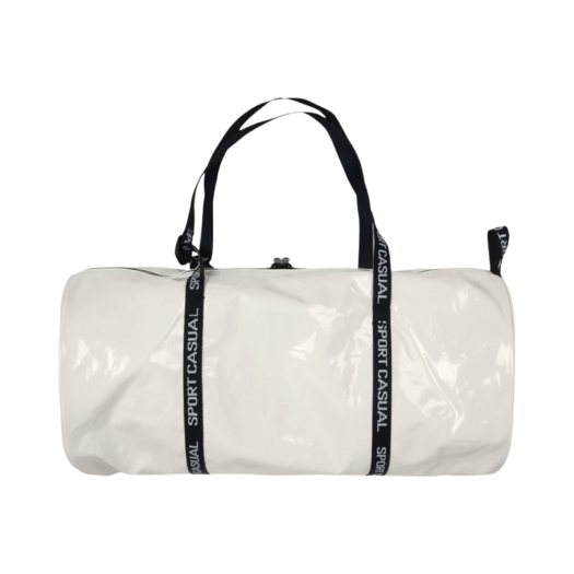 Heritage Floss Patent Sports Gym Bag II Cream