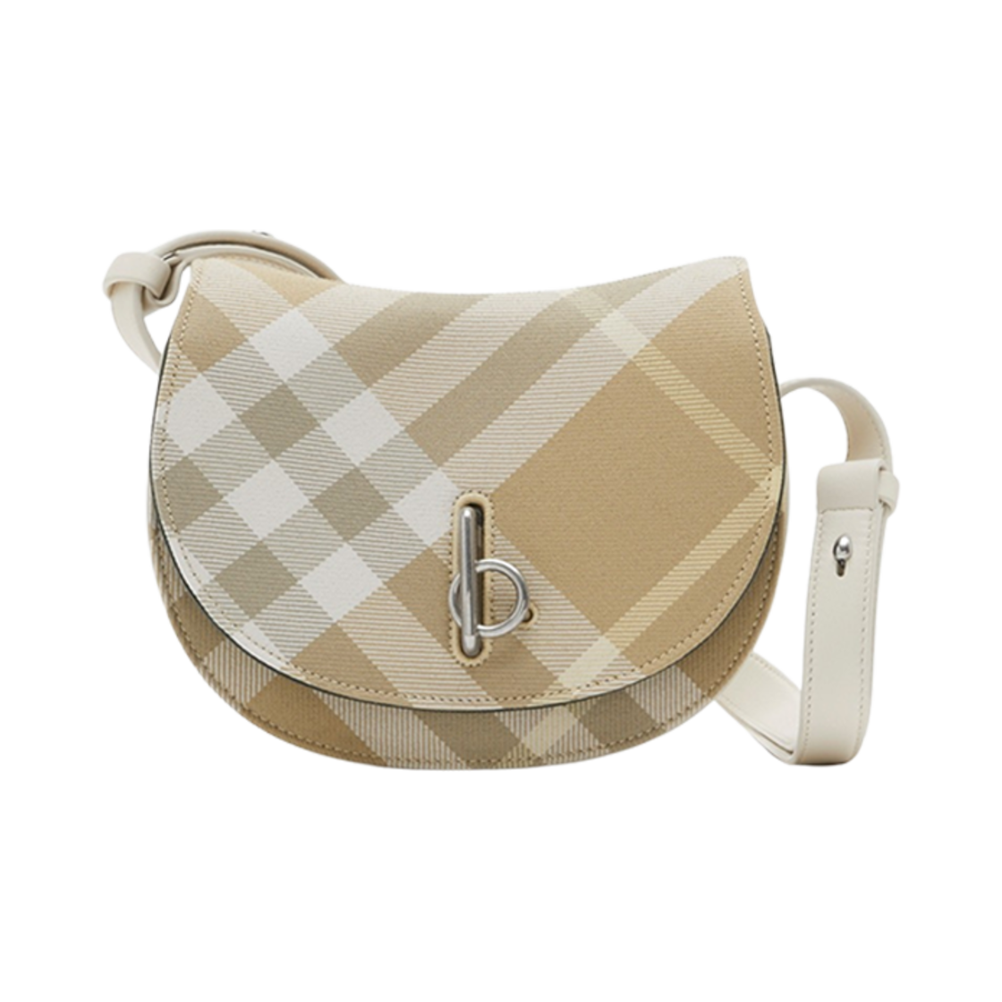 8081407 Burberry Mini Rocking Horse Bag Flax