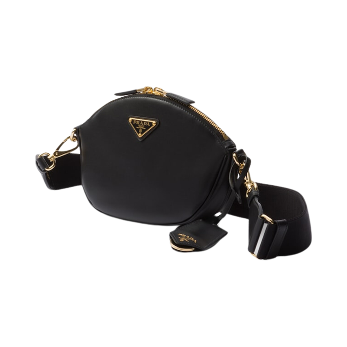 프라다 레더 미니 숄더백 블랙(Prada Leather Mini Shoulder Bag Black) - 2