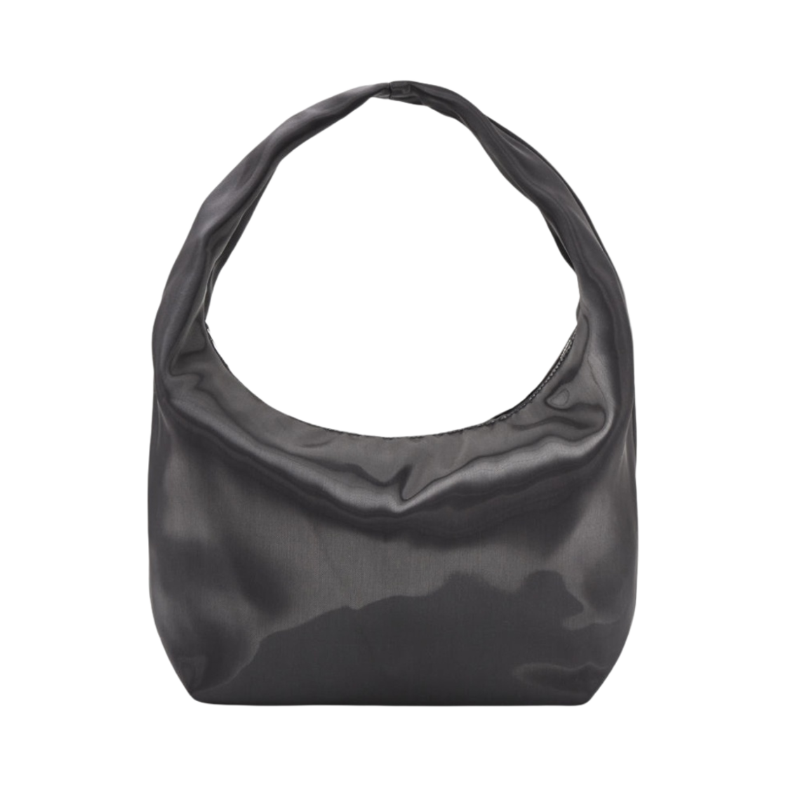 코스 미니 하이샤인 숄더백 네이비(COS Mini High-Shine Shoulder Bag Navy)