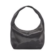 COS Mini High-Shine Shoulder Bag Navy