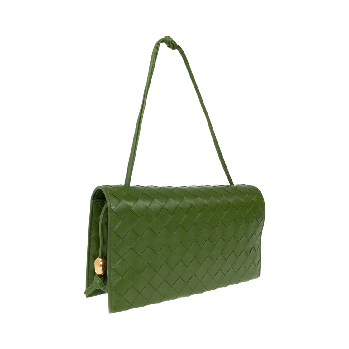 보테가 베네타 트리오 파우치 온 스트랩 아보카도(Bottega Veneta Trio Pouch on Strap Avocado) - 2