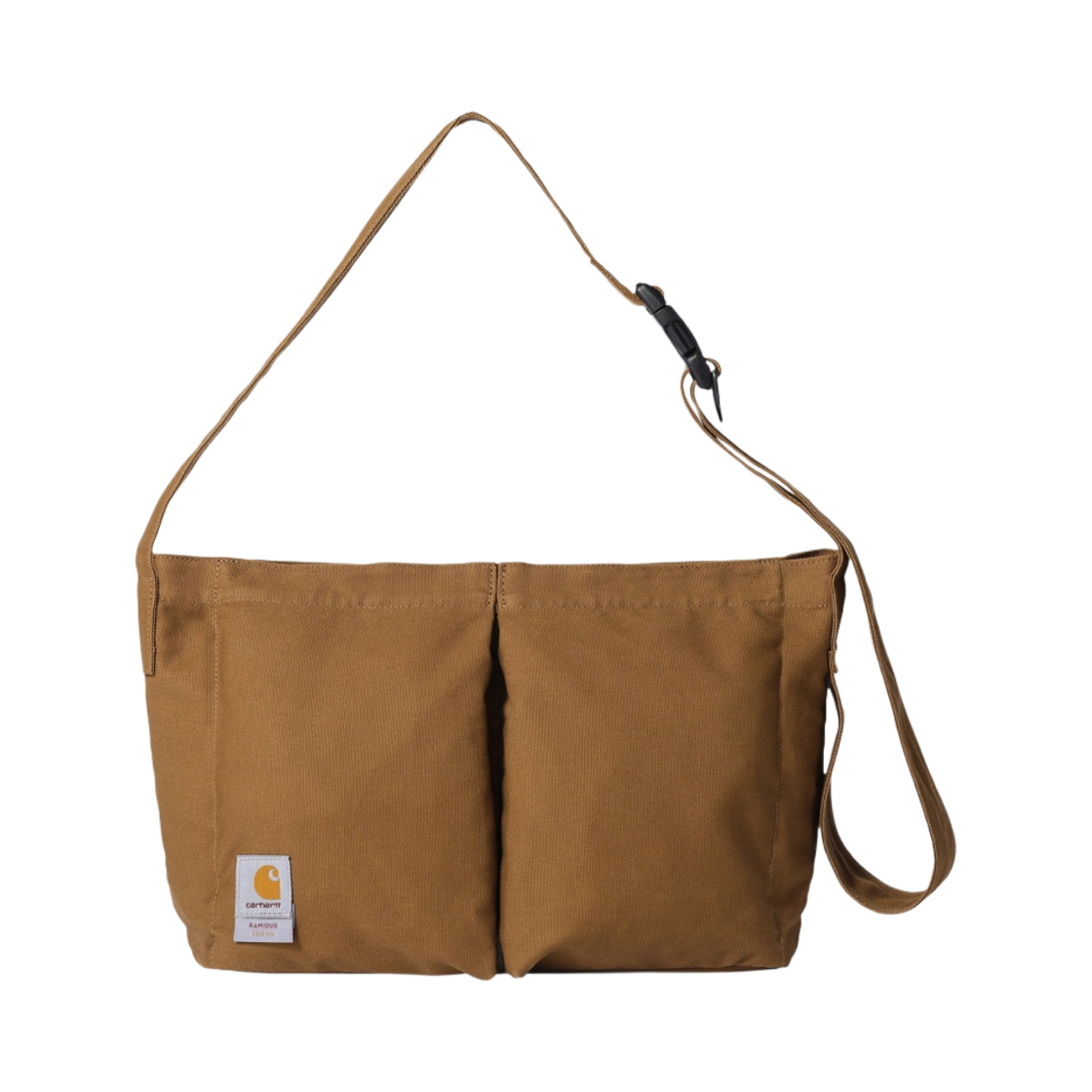 칼하트 WIP x 라미더스 숄더백 브라운