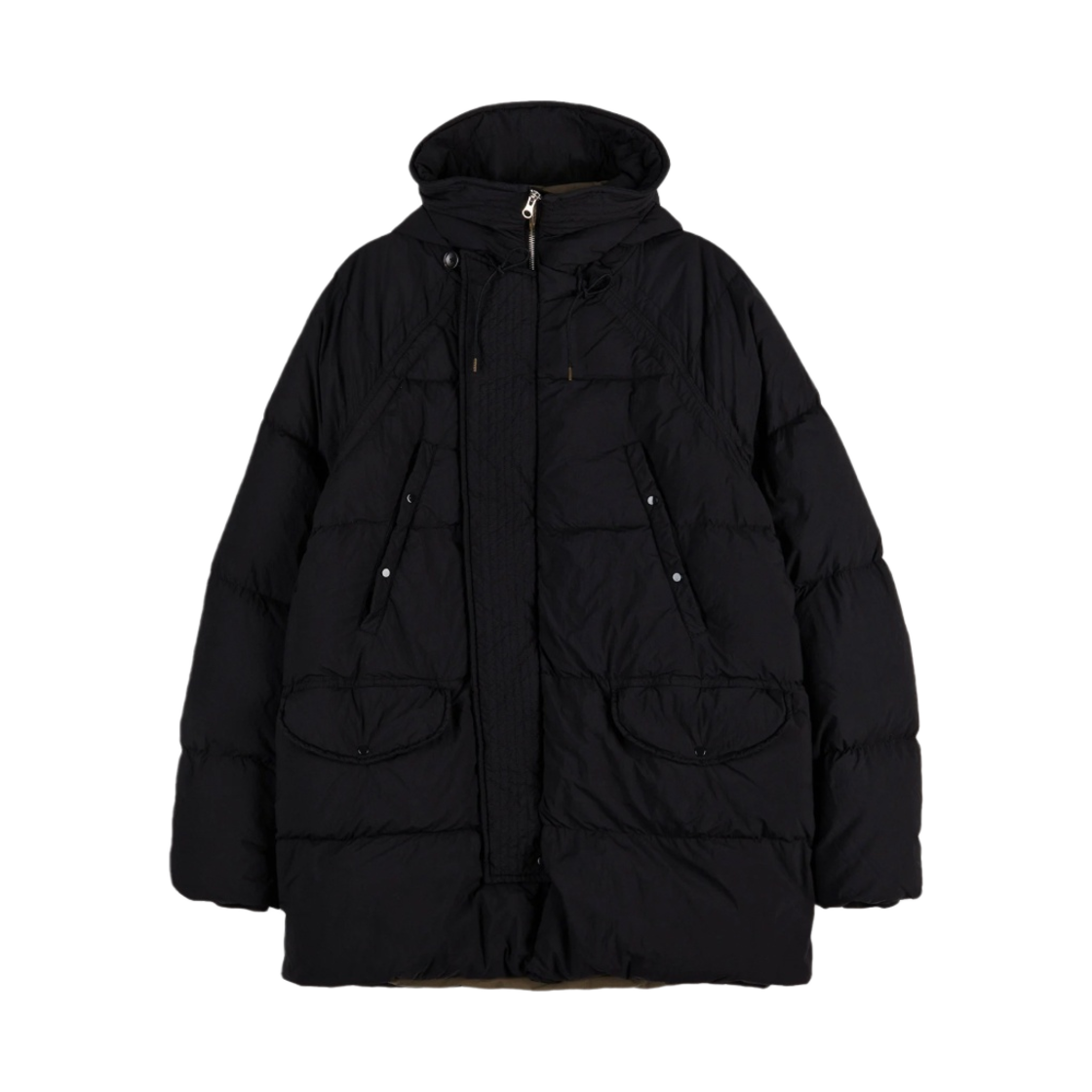 21CTCUB03125-003780-999 Ten C Deck Down Parka Black