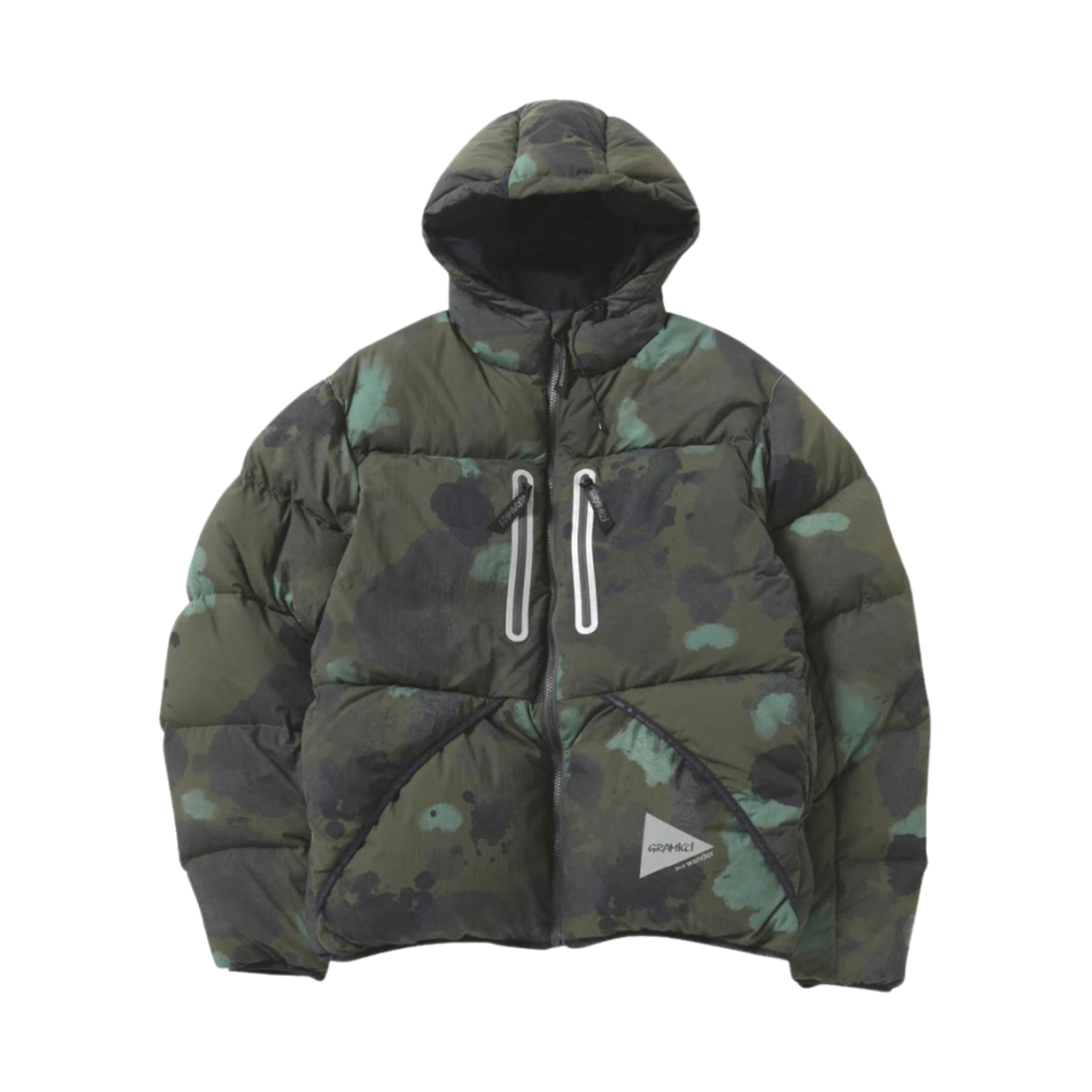 - (W) And Wander x Gramicci Down Jacket Camo