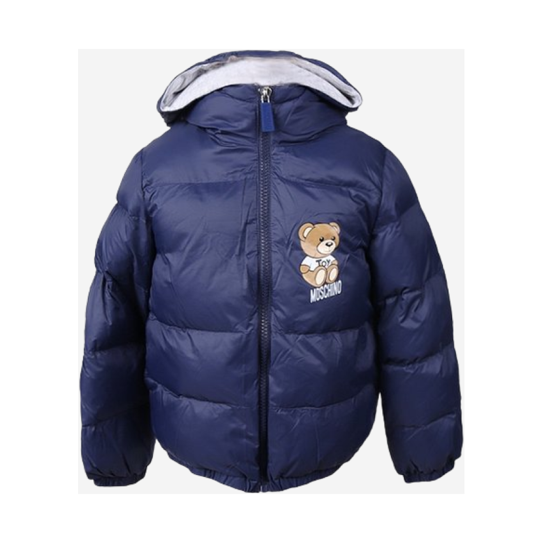 MUS02DL3A6940016 (Kids) Moschino Teddy Bear Padding Navy