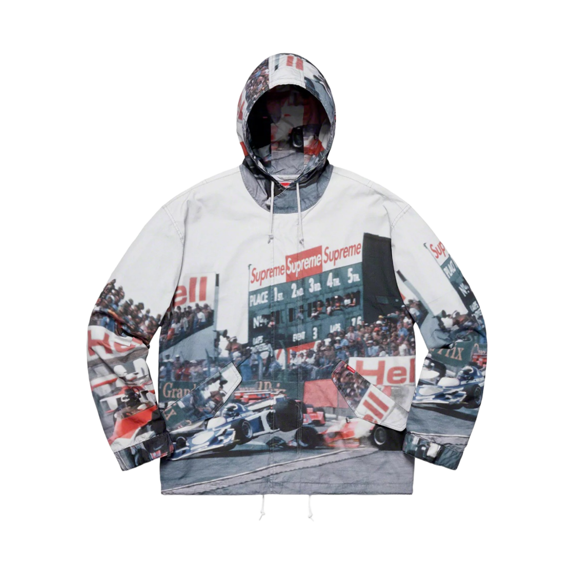 슈프림 그랜드 프릭스 파카 멀티컬러 - 19SS