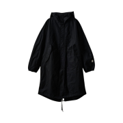 Zara x SR_A Fishtail Parka Black