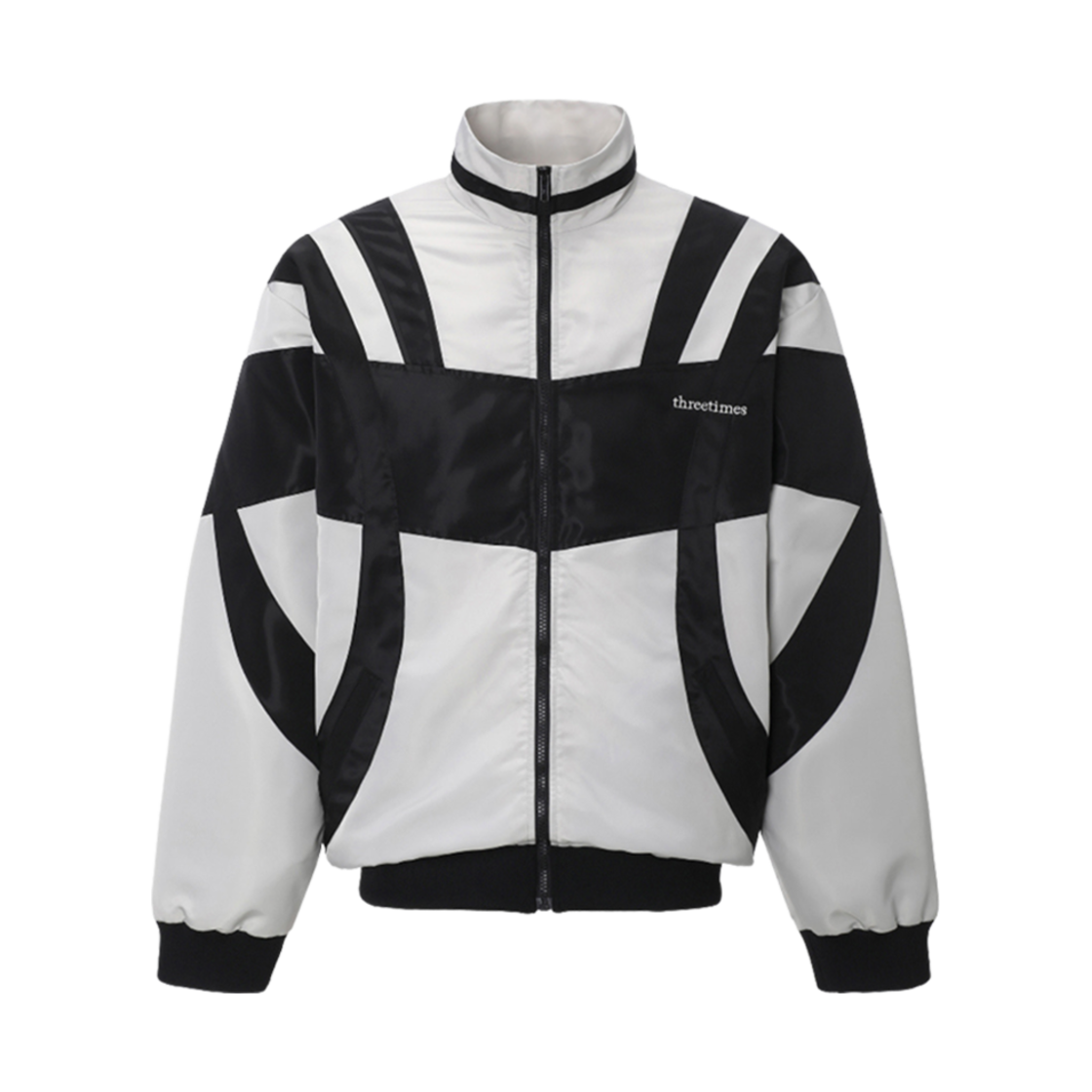 - Threetimes Otis Windbreaker Grey