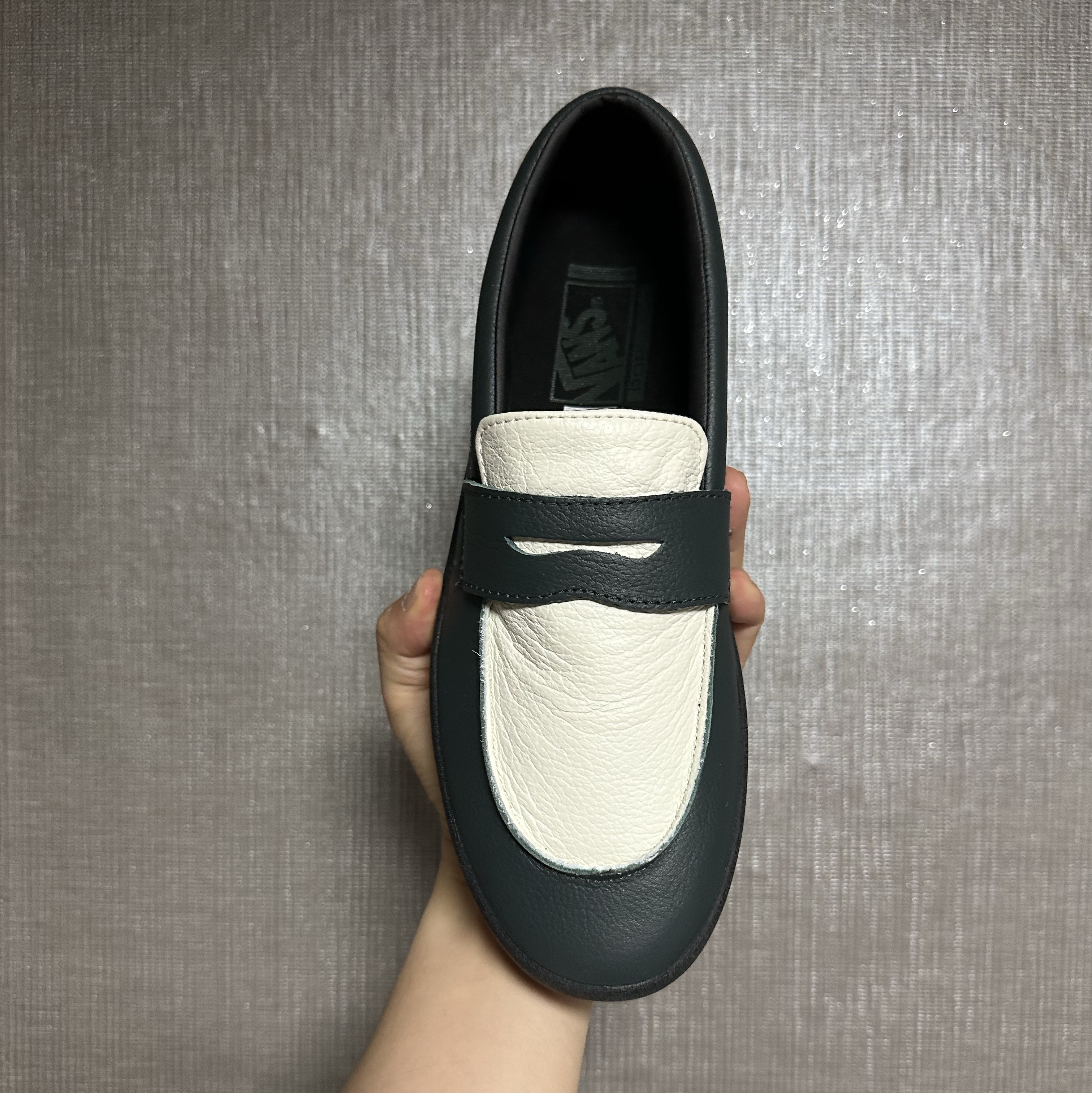 Vans Skate Loafer Green 착용 스타일 - 1