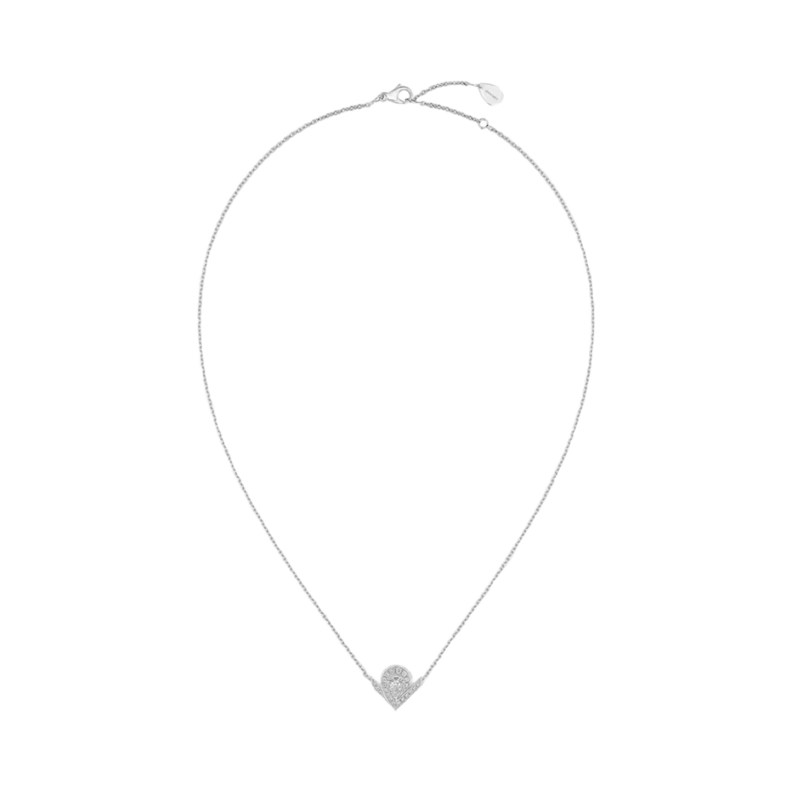 085143 Chaumet Josephine Aigrette Pendant White Gold Diamonds