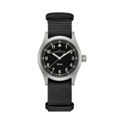 Hamilton Khaki Field Quartz 38mm Nato Strap Black