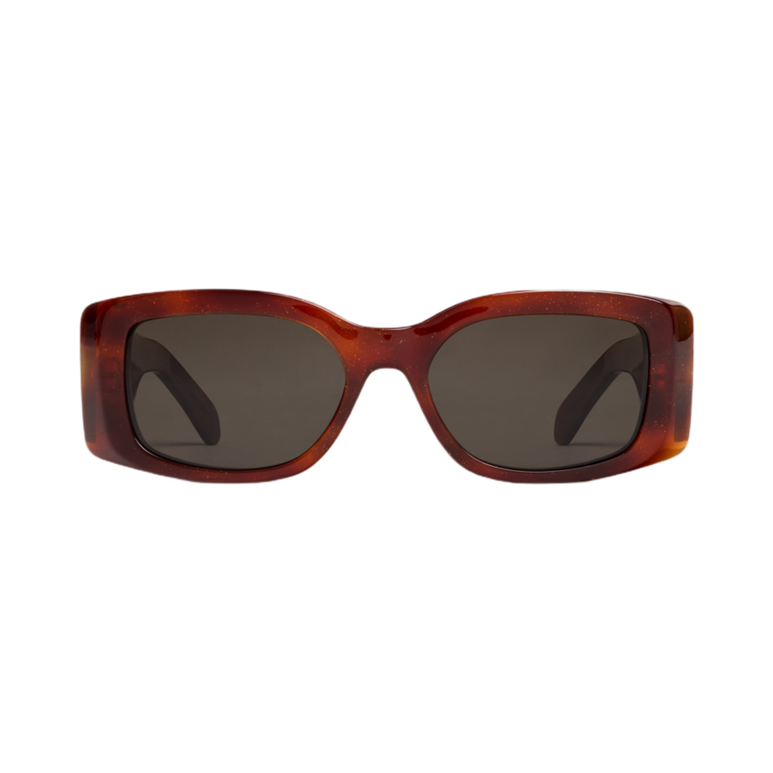 셀린느 트리옹프 XL 01 선글라스 아세테이트 블론드 하바나 글리터(Celine Triomphe XL 01 Sunglasses in Acetate Blonde Havana Glitter) - 2