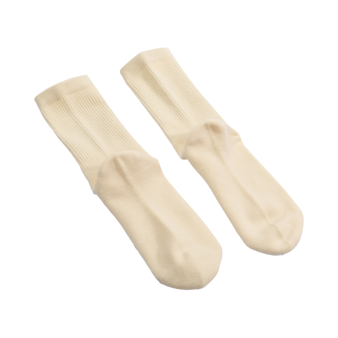 L22E0SCW303AP3BU LI2 Air Daily Crew Socks Butter