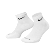 Nike Everyday Plus Cushioned Training Ankle Socks White Black (3 Pack/Korean Ver.)