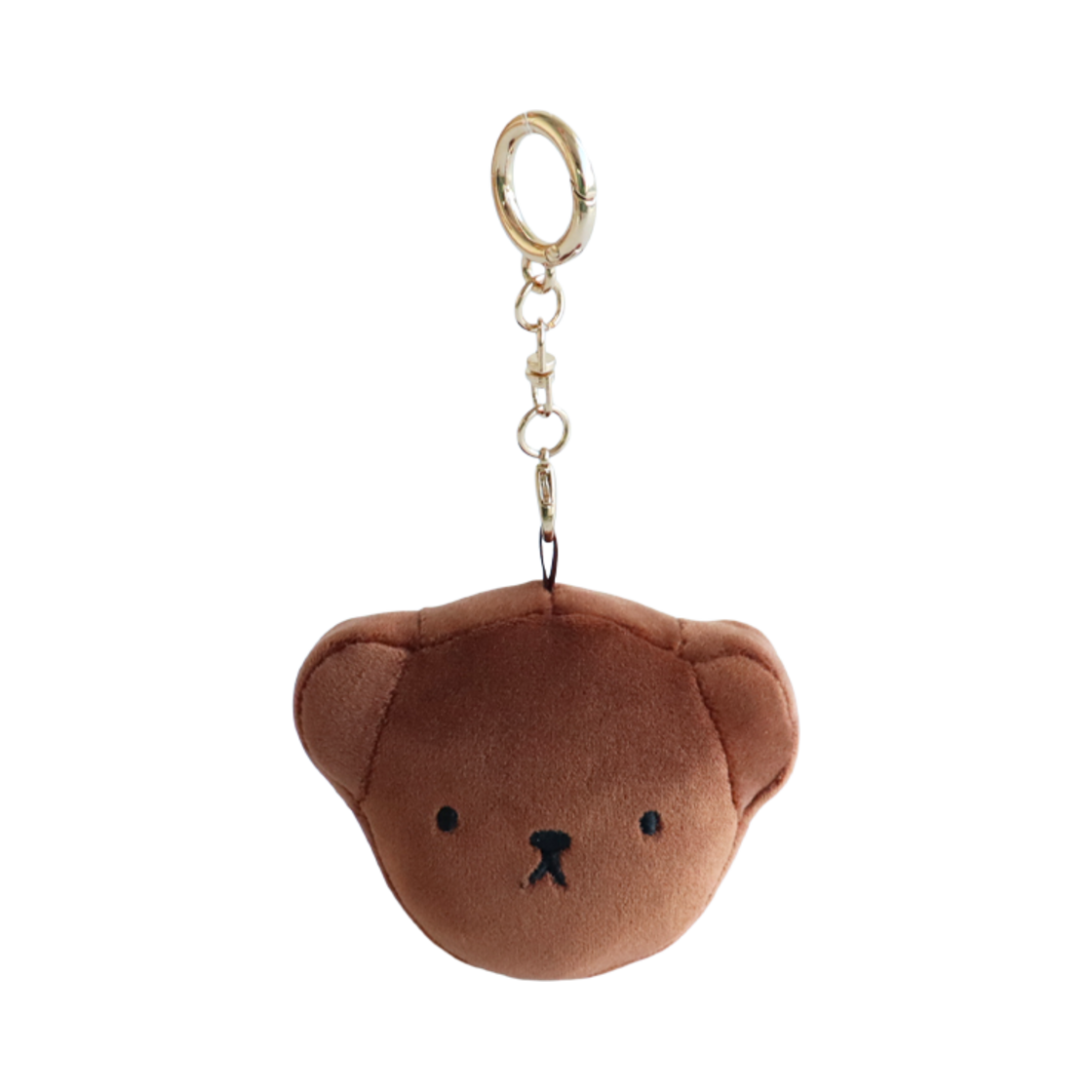 매니어리틀 보리스 얼굴키링 브라운(Many a Little Boris Face Key Ring Brown)