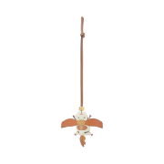 Loewe x Howl's Moving Castle Heen Charm in Classic Calfskin Rust