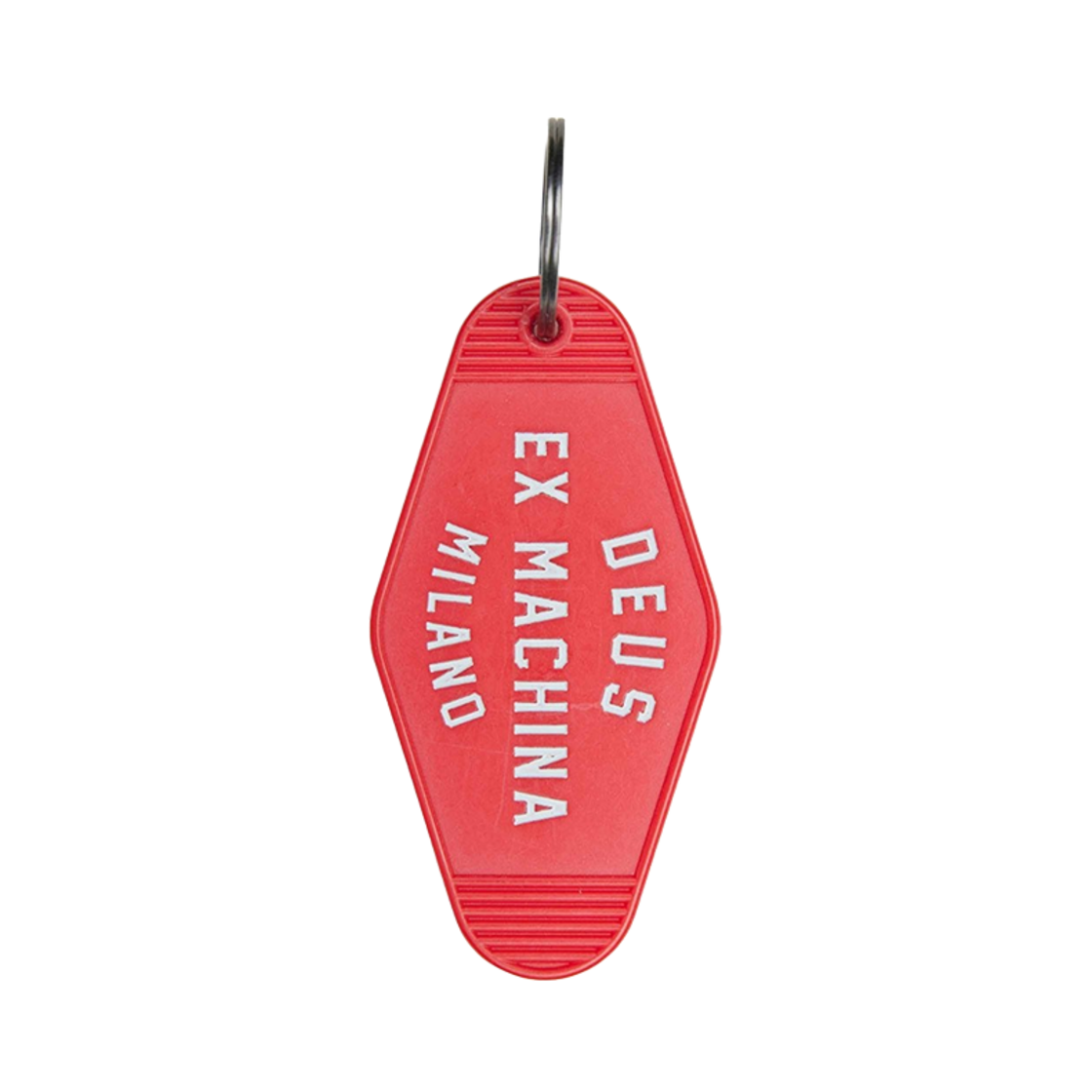 데우스 엑스 마키나 밀라노 어드레스 키 태그 발리언트 레드(Deus Ex Machina Milano Address Key Tag Valiant Red)