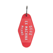 Deus Ex Machina Milano Address Key Tag Valiant Red