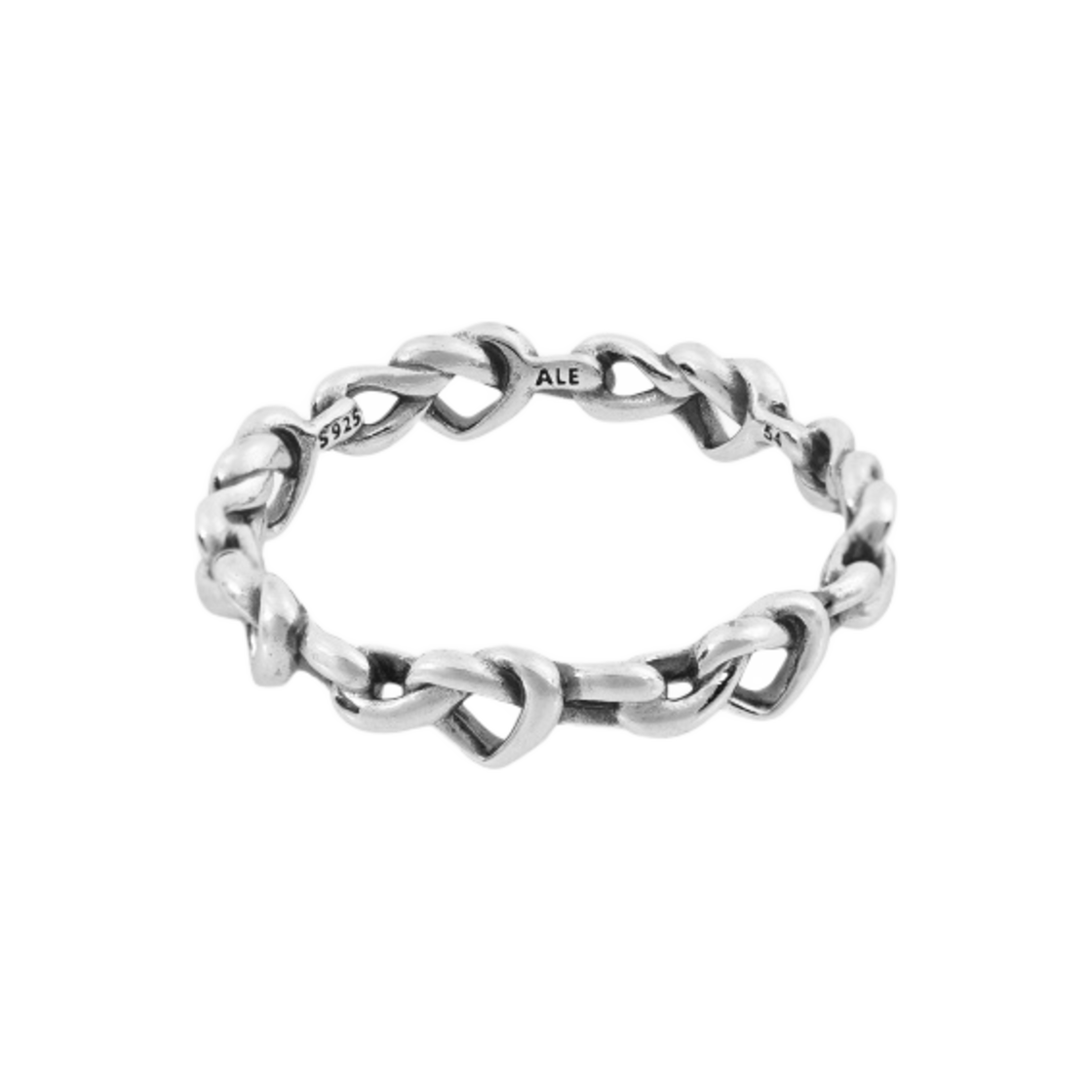 (W) 판도라 노티드 하트 링 스털링 실버((W) Pandora Knotted Hearts Ring Sterling Silver)