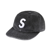Supreme Pigment S Logo 6-Panel Black - 24FW