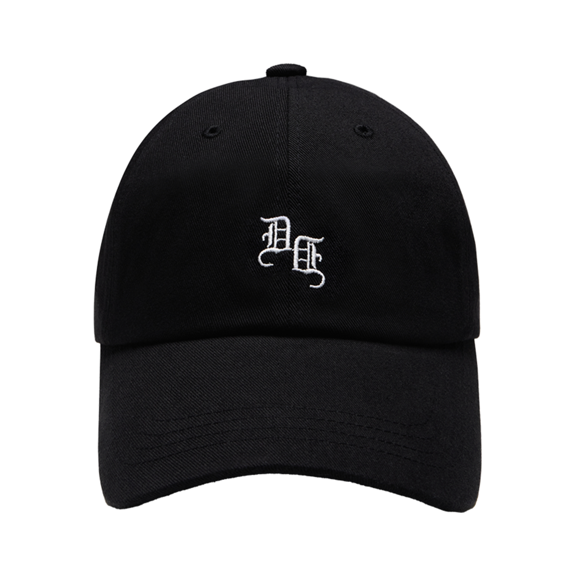 드반 DD 고딕 로고 볼캡 아이보리 화이트(DVAN DD Gothic Logo Cap Ivory White)