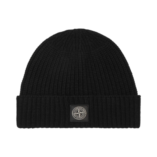 7715N10B5-V0029 Stone Island N10B5 Beanie Black - 22FW