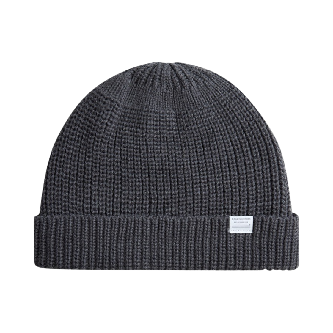 AICOI0000014MCH ALPHA INDUSTRIES Essential Watch Cap Medium Charcoal Heather