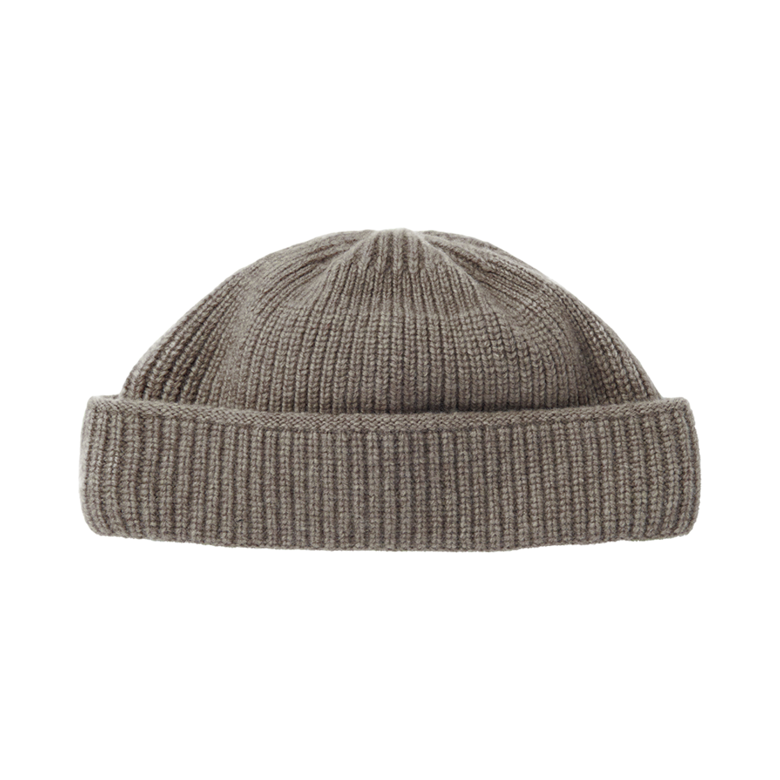 RML24FWMWBA Merino Wool Double Cuff Watchcap Bark