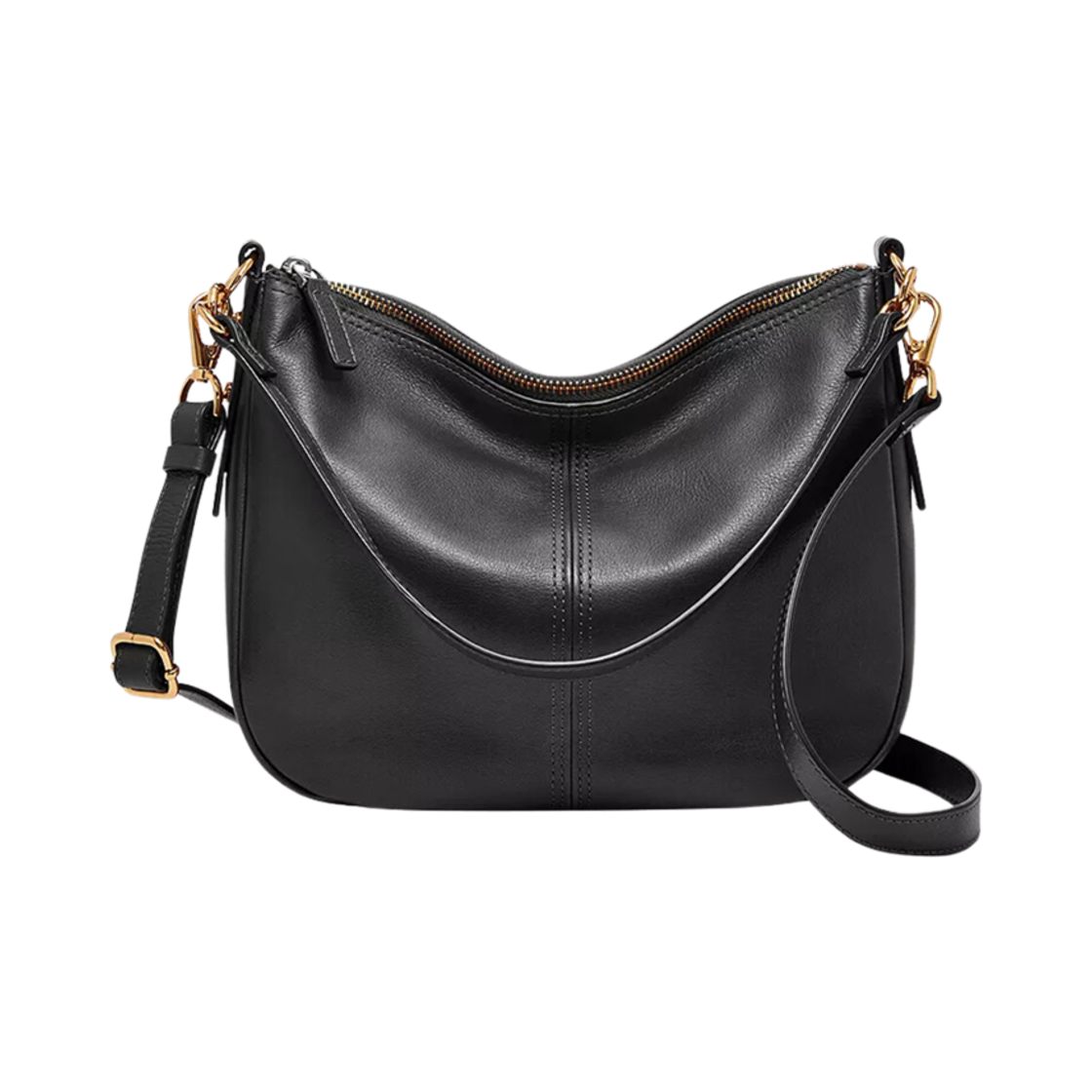 파슬 졸리 레더 크로스바디백 블랙